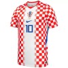 Fotbalové dresy Chorvatsko Modrić 10 Domácí Dres MS 2026 Krátký Rukáv