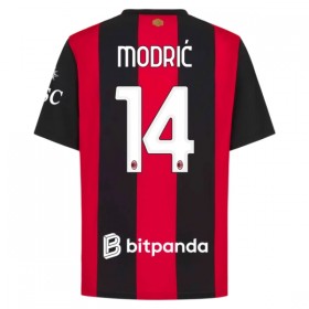 Fotbalové dresy AC Milán Modrić 14 Domácí Dres 2026-27 Krátký Rukáv