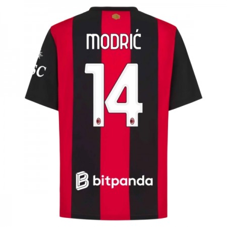 Fotbalové dresy AC Milán Modrić 14 Domácí Dres 2026-27 Krátký Rukáv