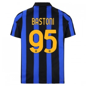 Fotbalové dresy Inter Milán Bastoni 95 Domácí Dres 2026-27 Krátký Rukáv