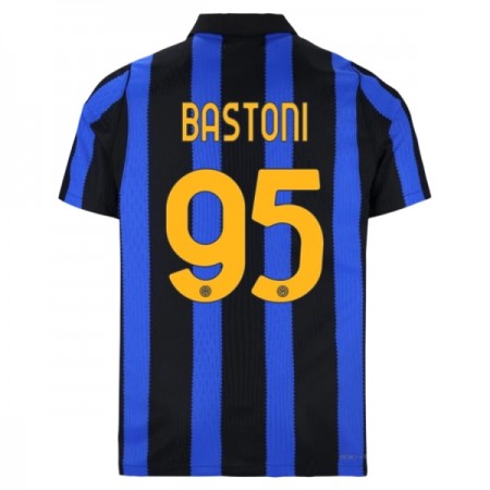 Fotbalové dresy Inter Milán Bastoni 95 Domácí Dres 2026-27 Krátký Rukáv