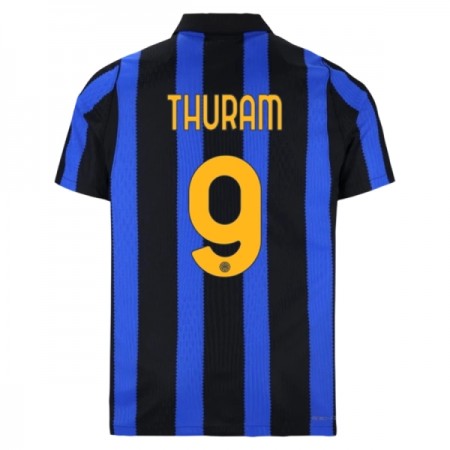 Fotbalové dresy Inter Milán Thuram 9 Domácí Dres 2026-27 Krátký Rukáv