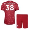 Fotbalové dresy Liverpool Gravenberch 38 Dětské Domácí Dres 2026-27 Krátký Rukáv