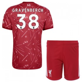 Fotbalové dresy Liverpool Gravenberch 38 Dětské Domácí Dres 2026-27 Krátký Rukáv