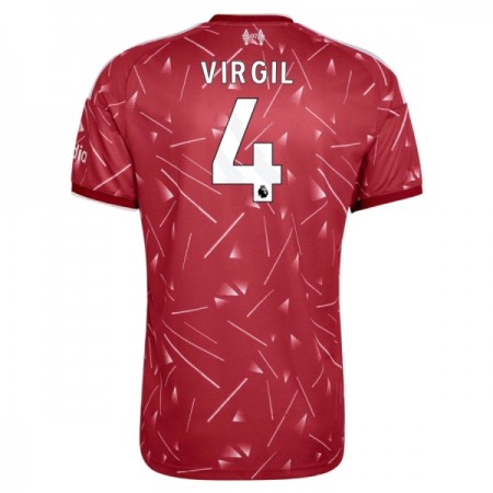 Fotbalové dresy Liverpool Virgil 4 Domácí Dres 2026-27 Krátký Rukáv