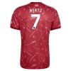Fotbalové dresy Liverpool Wirtz 7 Domácí Dres 2026-27 Krátký Rukáv