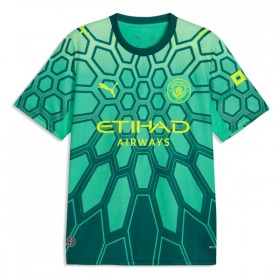 Fotbalové dresy Manchester City Brankářské Domácí Dres 2026-27 Zelená Krátký Rukáv
