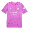 Fotbalové dresy Manchester City Brankářské Venkovní Dres 2026-27 Růžová Krátký Rukáv