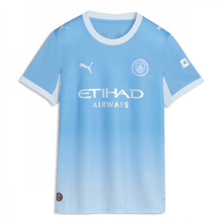 Fotbalové dresy Manchester City Dámské Domácí Dres 2026-27 Krátký Rukáv