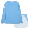 Fotbalové dresy Manchester City Dětské Domácí Dres 2026-27 Dlouhý Rukáv