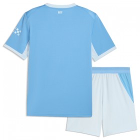 Fotbalové dresy Manchester City Dětské Domácí Dres 2026-27 Krátký Rukáv
