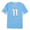 Fotbalové dresy Manchester City Doku 11 Domácí Dres 2026-27 Krátký Rukáv