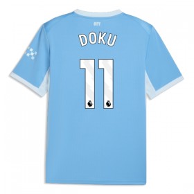 Fotbalové dresy Manchester City Doku 11 Domácí Dres 2026-27 Krátký Rukáv
