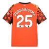 Fotbalové dresy Manchester City Donnarumma 25 Brankářské Alternativní Dres 2026-27 oranžový Krátký Rukáv
