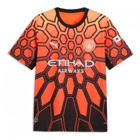 Fotbalové dresy Manchester City Donnarumma 25 Brankářské Alternativní Dres 2026-27 oranžový Krátký Rukáv