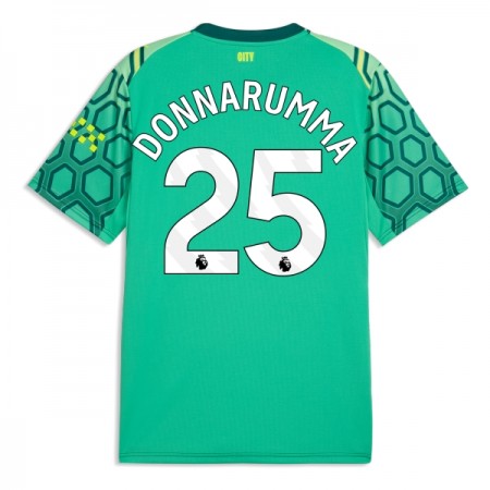 Fotbalové dresy Manchester City Donnarumma 25 Brankářské Domácí Dres 2026-27 Zelená Krátký Rukáv