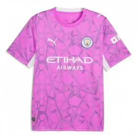Fotbalové dresy Manchester City Donnarumma 25 Brankářské Venkovní Dres 2026-27 Růžová Krátký Rukáv