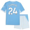 Fotbalové dresy Manchester City Gvardiol 24 Dětské Domácí Dres 2026-27 Krátký Rukáv