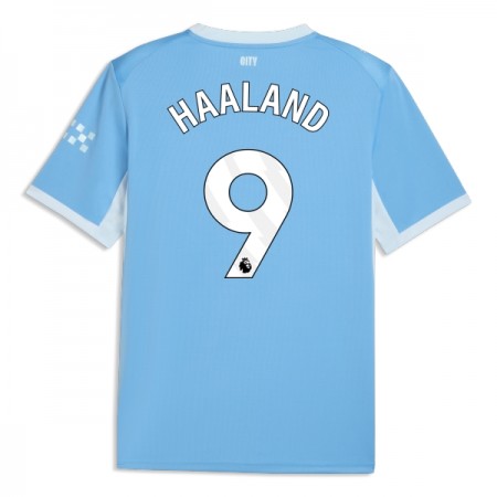 Fotbalové dresy Manchester City Haaland 9 Domácí Dres 2026-27 Krátký Rukáv Fotbalové dresy Manchester City Haaland 9 Domácí Dres 2026-27 Krátký Rukáv