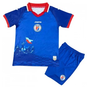 Fotbalové dresy Haiti Dětské Domácí Dres MS 2026 Krátký Rukáv