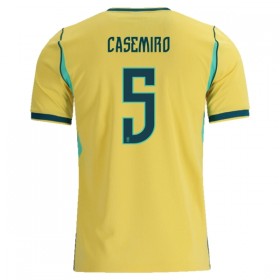Fotbalové dresy Brazílie Casemiro 5 Domácí Dres MS 2026 Krátký Rukáv