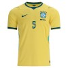 Fotbalové dresy Brazílie Casemiro 5 Domácí Dres MS 2026 Krátký Rukáv