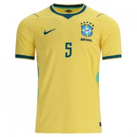 Fotbalové dresy Brazílie Casemiro 5 Domácí Dres MS 2026 Krátký Rukáv