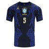 Fotbalové dresy Brazílie Casemiro 5 Venkovní Dres MS 2026 Krátký Rukáv