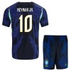 Fotbalové dresy Brazílie Neymar JR 10 Dětské Venkovní Dres MS 2026 Krátký Rukáv