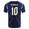 Fotbalové dresy Brazílie Neymar JR 10 Dětské Venkovní Dres MS 2026 Krátký Rukáv