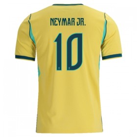 Fotbalové dresy Brazílie Neymar JR 10 Domácí Dres MS 2026 Krátký Rukáv