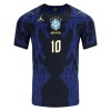 Fotbalové dresy Brazílie Pele 10 Dětské Venkovní Dres MS 2026 Krátký Rukáv