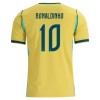 Fotbalové dresy Brazílie Ronaldinho 10 Domácí Dres MS 2026 Krátký Rukáv