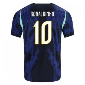 Fotbalové dresy Brazílie Ronaldinho 10 Venkovní Dres MS 2026 Krátký Rukáv