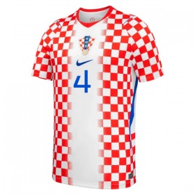 Fotbalové dresy Chorvatsko Gvardiol 4 Domácí Dres MS 2026 Krátký Rukáv