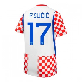 Fotbalové dresy Chorvatsko P. Sucic 17 Domácí Dres MS 2026 Krátký Rukáv