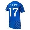 Fotbalové dresy Chorvatsko P. Sucic 17 Venkovní Dres MS 2026 Krátký Rukáv