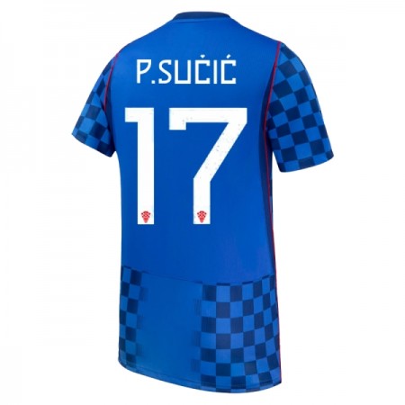 Fotbalové dresy Chorvatsko P. Sucic 17 Venkovní Dres MS 2026 Krátký Rukáv