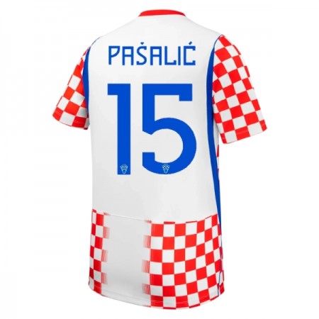 Fotbalové dresy Chorvatsko Pasalic 15 Domácí Dres MS 2026 Krátký Rukáv