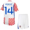 Fotbalové dresy Chorvatsko Perišić 14 Dětské Domácí Dres MS 2026 Krátký Rukáv