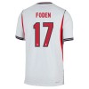 Fotbalové dresy Anglie Foden 17 Domácí Dres MS 2026 Krátký Rukáv