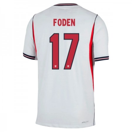 Fotbalové dresy Anglie Foden 17 Domácí Dres MS 2026 Krátký Rukáv