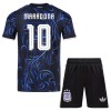 Fotbalové dresy Argentina Maradona 10 Dětské Venkovní Dres MS 2026 Krátký Rukáv