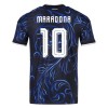 Fotbalové dresy Argentina Maradona 10 Dětské Venkovní Dres MS 2026 Krátký Rukáv