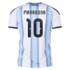 Fotbalové dresy Argentina Maradona 10 Domácí Dres MS 2026 Krátký Rukáv