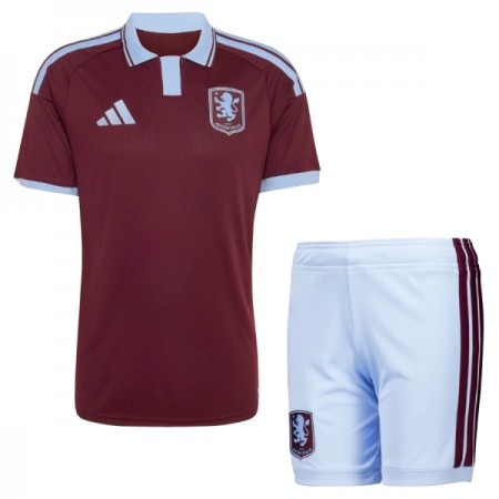 Fotbalové dresy Aston Villa Dětské Domácí Dres 2026-27 Krátký Rukáv