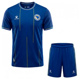 Fotbalové dresy Bosna a Hercegovina Dětské Domácí Dres MS 2026 Krátký Rukáv