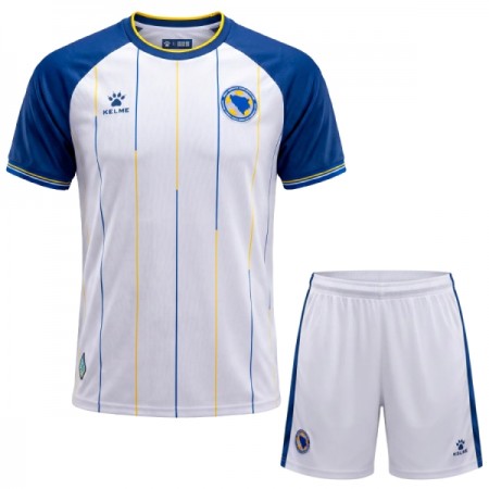 Fotbalové dresy Bosna a Hercegovina Dětské Venkovní Dres MS 2026 Krátký Rukáv