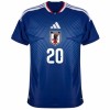 Fotbalové dresy Japonsko Kubo 20 Dětské Domácí Dres MS 2026 Krátký Rukáv