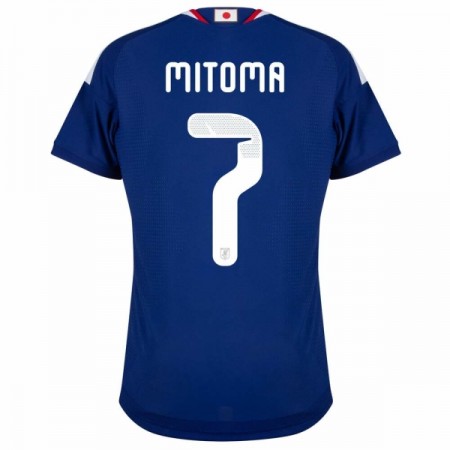 Fotbalové dresy Japonsko Mitoma 7 Domácí Dres MS 2026 Krátký Rukáv